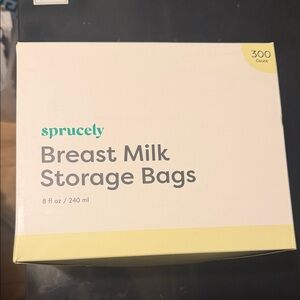 Breast Milk Storage Bags - Cream